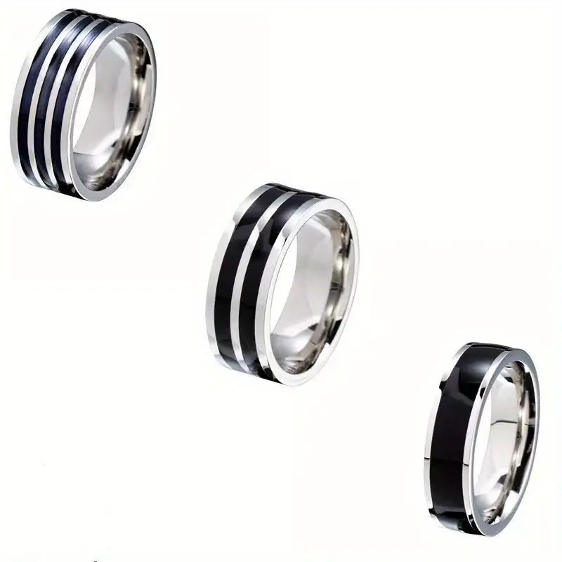 Men's Trendy Titanium Steel Ring